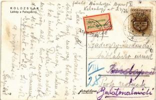 1941 Kolozsvár, Cluj; látkép a Fellegvárról / general view