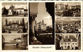 1942 Kolozsvár, Cluj; mozaiklap / multi-view postcard (EK)