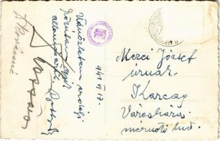 1941 Gyergyószentmiklós, Gheorgheni; Gyilkos-tó környéke, vízesés / Lacul Rosu (Ghilcos) / waterfall...