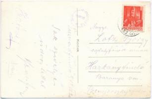 1943 Tusnádfürdő, Baile Tusnad; strand, fürdőzők / beach, bathers, spa. photo  (EK)