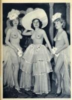 1951 Midi Paname, francia nyelvű erotikus újság, sok fotóval és illusztrációval, sérült borítóval