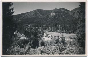 1944 Tusnádfürdő, Baile Tusnad; látkép / general view + M. KIR. MOZGÓPOSTA 18 B