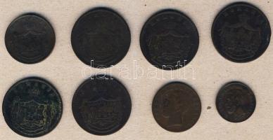 Románia 1867. 5B "Heaton" + 10B "Heaton" (3x), "Watt & Co." (2x) +...