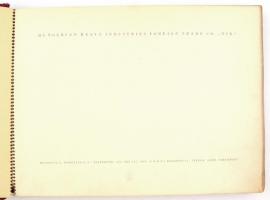 Nehézipari Központ (NIK) albuma. Bp., 1949. Szikra. Kiadói vászonkötésben, kopottas állapotban