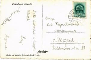 1941 Királyhágó, Bucsa, Bucea;  Királyhágói út, vasúti pálya / road, railway line, railway tracks + ...