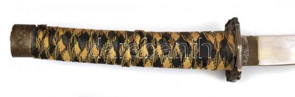 Szamuráj kard modern másolata, jó állapotban, h: 78 cm