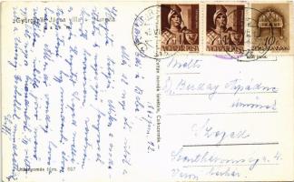 1943 Hargitafürdő, Hargita-fürdő, Harghita-Bai; Györgypál János villa. Andory Aladics Zoltán mérnök ...