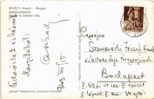 1943 Hargitafürdő, Hargita-fürdő, Harghita-Bai; Gyopár és Daladics villa. Andory Aladics Zoltán mérn...