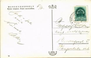 1941 Marosvásárhely, Targu Mures; Román templom, Állami táncotthon / Romanian Orthodox cathedral, da...