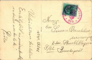 1940 Ditró, Gyergyóditró, Ditrau; Római katolikus templom / Catholic church. Klein photo + "MAG...