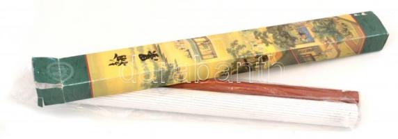 Kínai bambusz kép. Új állapotban. 50x150 cm Dobozában