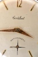 cca 1940 Cortebert Antomagnetic kézi felhúzós karóra másodpercmutatóval. Működő állapotban d: 33 cm