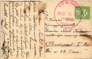 1915 Flowers. Meissner & Buch Künstler-Postkarten Serie 1818. litho s: C. Klein + "Cs. és k...