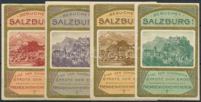 Salzburg idegenforgalom 4 reklám levélzáró