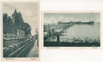 Balaton - 16 db régi képeslap / 16 pre-1945 postcards