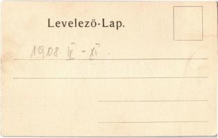 1908 Fogarasi-havasok (Fogarasi Kárpátok), Fogarascher Karpathen, Muntii Fagarasului; Podragul hegyo...