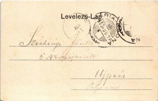 1902 Máriaradna, Radna (Lippa, Lipova); Fő tér, kegytemplom, búcsújáróhely. Csauscher és Jesztl kiad...