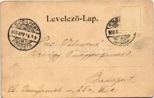 1900 Körös-völgye, Sebes-Körös völgye, Valea Crisului Repede; vasúti pálya, munkások. Dunky Fivérek ...