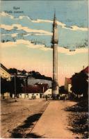 1916 Eger, Török mecset. Özv. Wahl Adolfné kiadása
