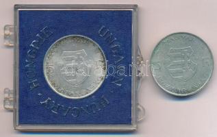 1946. 5Ft Ag "vastag Kossuth" (2x) fordított és normál peremiratú változatok T:1-,2 
Adam...