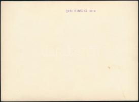 cca 1931 Kinszki Imre (1901-1945) budapesti fotóművész hagyatékából, pecséttel jelzett vintage fotó ...