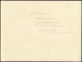 cca 1938 Matheisel József (1908-1961) rozsnyóbányai fotóművész hagyatékából 3 db vintage fotó, az eg...