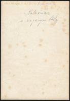 cca 1938 Matheisel József (1908-1961) rozsnyóbányai fotóművész hagyatékából 3 db vintage fotó, az eg...