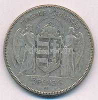 1930. 5P "Horthy Jobbra" Ag T:3
Adamo P8