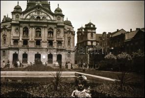 cca 1942 Kolozsvár, 11 db szabadon felhasználható vintage NEGATÍV, Hatschek és Farkas (azaz HAFA) fo...