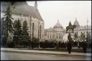 cca 1942 Kolozsvár, 11 db szabadon felhasználható vintage NEGATÍV, Hatschek és Farkas (azaz HAFA) fo...