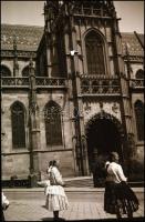 cca 1942 Kolozsvár, 11 db szabadon felhasználható vintage NEGATÍV, Hatschek és Farkas (azaz HAFA) fo...