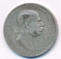 Ausztria 1908. 1K Ag "Ferenc József - Jubileum" T:2 patina Austria 1908. 1 Corona Ag &quot...
