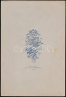 cca 1910 Budapest, Ferencváros, Romák Jenő fényképész által készített, 2 db vintage fotó, 12x17 cm, ...