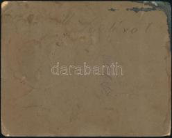 cca 1910 Arad, Ruhm Ö. fényképész jelzésével ellátott vintage fénykép óvodásokról, 12x16,5 cm, karto...