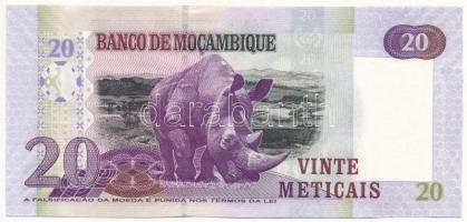 Mozambik 2006. 20M T:I
Mozambique 2006. 20 Meticais C:UNC