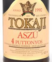 1990 4 puttonyos Tokaji Aszú, palackozva: Tolcsva, 500 ml