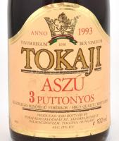 1993 3 puttonyos Tokaji Aszú, palackozva: Tolcsva, 500 ml