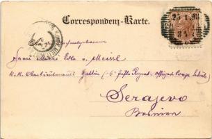 1898 Wien, Vienna, Bécs I. Cur-Salon im Stadtpark / spa, park