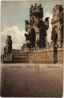 1907 Syburg (Dortmund), Sigiburg, Hohensyburg; Kaiser-Denkmal / monument. Max Wipperling No. 401.