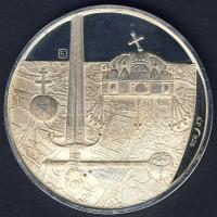 1978. "Koronázási jelvények" Ag emlékérem 27g T:PP