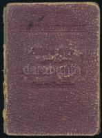 1942-48 MÁV arcképes igazolvány, rendőr őrnagy nejének kiállítva