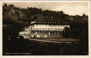 1929 Freudenstadt, Posterholungsheim / holiday resort, spa. Photohaus G. Fiedler