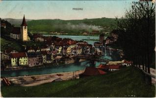 Passau, general view, bridge. W.H.D. 6229. B. (EK)