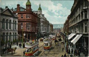 Belfast, Royal Avenue, trams