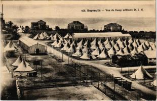 Beirut, Beyrouth; Vue du Camp militaire D.I.M. / military camp