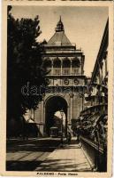 Palermo, Porta Nuova / new gate, tram. Serie I. N. 8. (fl)