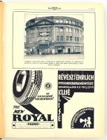 1931 Magyar Úriasszonyok Lapja VIII.évfolyam, 1931, I. kötet, vászonkötésben. Színes és fekete-fehér...