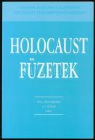 Holocaust füzetek. VIII. évf. 15. sz. Bp., 2002., Magyar Auschwitz Alapítvány-Holocaust Dokumentációs Központ. Kiadói papírkötés.