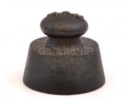 "M.A.V." feliratú fém súly, m: 6,5 cm