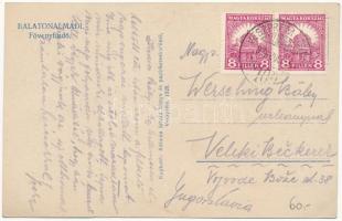 1929 Balatonalmádi, fövenyfürdő. Weinstock E. 309. (EK)